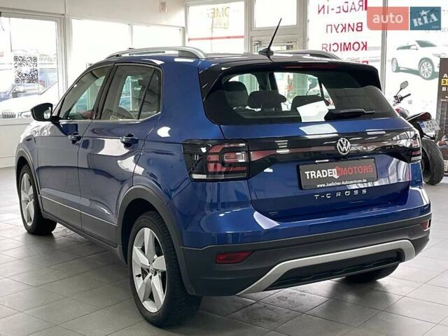 Синий Фольксваген T-Cross, объемом двигателя 1.6 л и пробегом 135 тыс. км за 19990 $, фото 11 на Automoto.ua