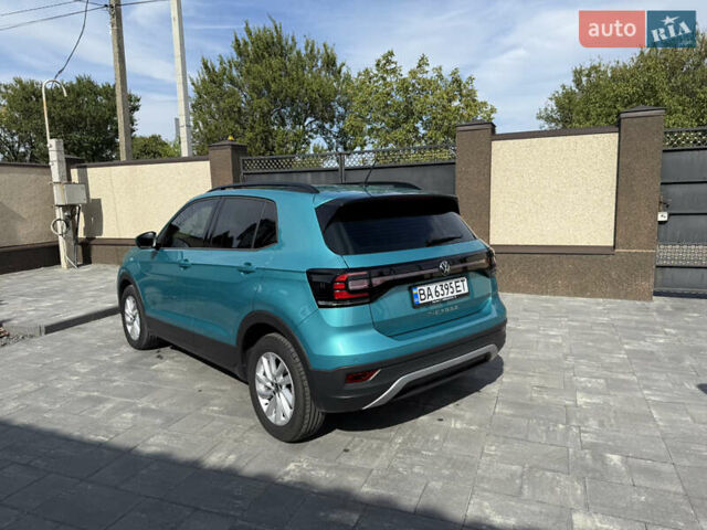 Синий Фольксваген T-Cross, объемом двигателя 1 л и пробегом 14 тыс. км за 18700 $, фото 5 на Automoto.ua