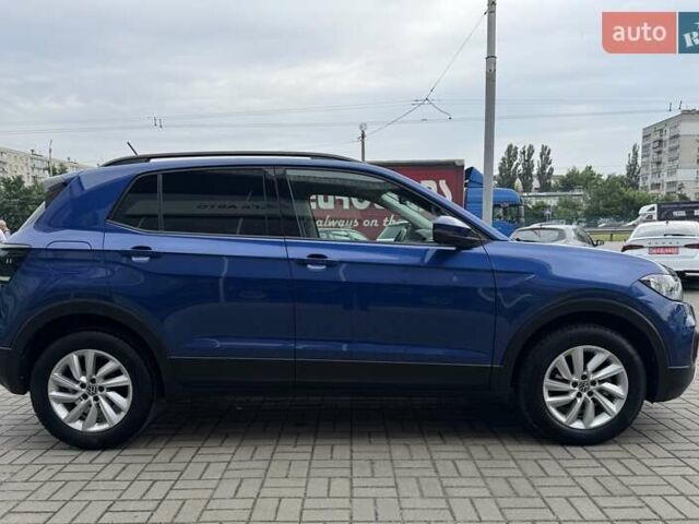 Синий Фольксваген T-Cross, объемом двигателя 1 л и пробегом 35 тыс. км за 19300 $, фото 9 на Automoto.ua