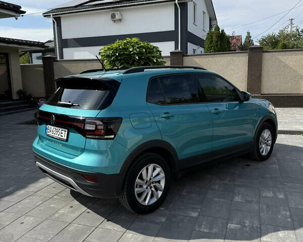 Синий Фольксваген T-Cross, объемом двигателя 1 л и пробегом 14 тыс. км за 18700 $, фото 4 на Automoto.ua