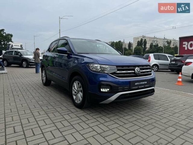 Синий Фольксваген T-Cross, объемом двигателя 1 л и пробегом 35 тыс. км за 19300 $, фото 10 на Automoto.ua