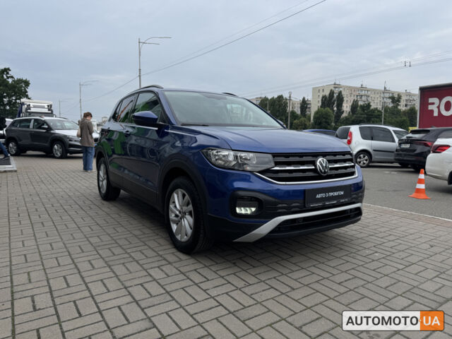 Синий Фольксваген T-Cross, объемом двигателя 1 л и пробегом 35 тыс. км за 19700 $, фото 26 на Automoto.ua