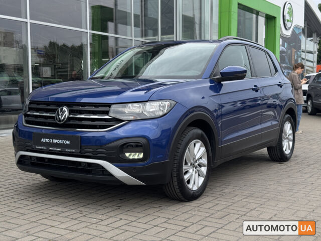 Синий Фольксваген T-Cross, объемом двигателя 1 л и пробегом 35 тыс. км за 19700 $, фото 28 на Automoto.ua