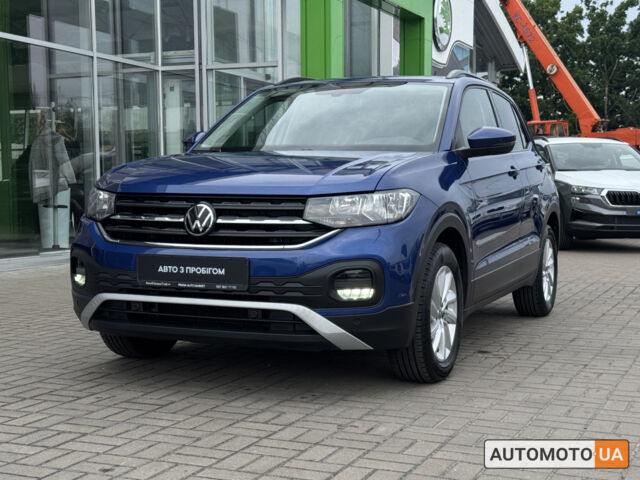 Синий Фольксваген T-Cross, объемом двигателя 1 л и пробегом 35 тыс. км за 19700 $, фото 19 на Automoto.ua