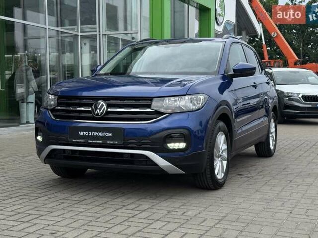 Синий Фольксваген T-Cross, объемом двигателя 1 л и пробегом 35 тыс. км за 19300 $, фото 3 на Automoto.ua