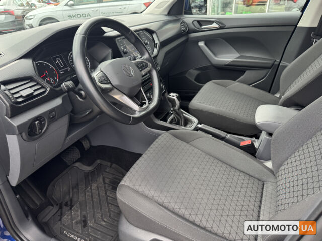 Синий Фольксваген T-Cross, объемом двигателя 1 л и пробегом 35 тыс. км за 19700 $, фото 16 на Automoto.ua