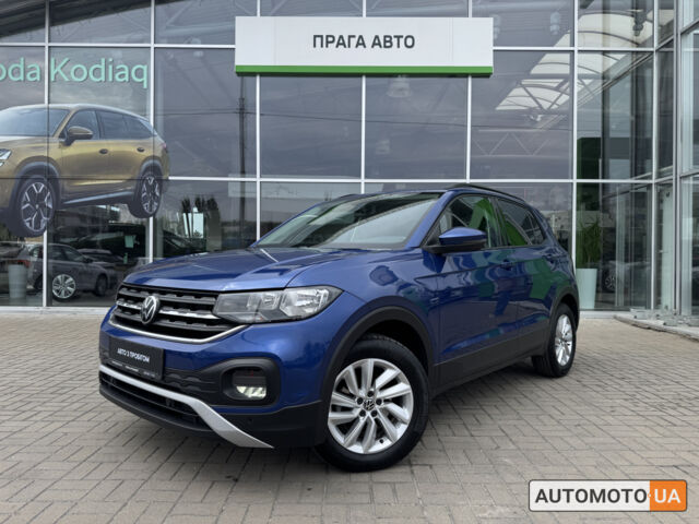 Синий Фольксваген T-Cross, объемом двигателя 1 л и пробегом 35 тыс. км за 19700 $, фото 2 на Automoto.ua
