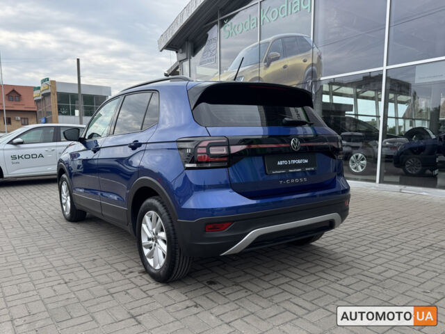 Синий Фольксваген T-Cross, объемом двигателя 1 л и пробегом 35 тыс. км за 19700 $, фото 3 на Automoto.ua