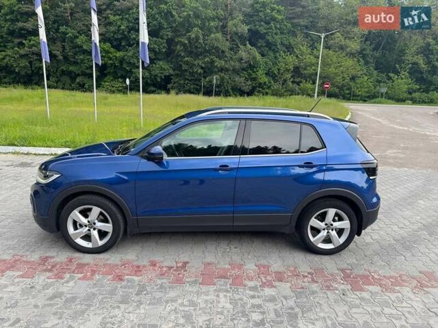 Синій Фольксваген T-Cross, об'ємом двигуна 1 л та пробігом 73 тис. км за 18777 $, фото 3 на Automoto.ua
