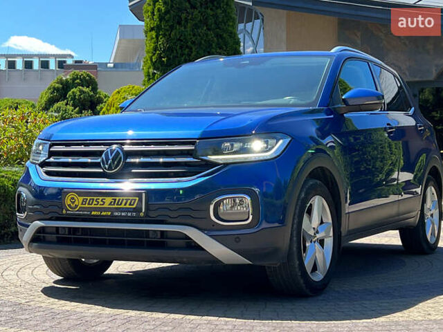 Синій Фольксваген T-Cross, об'ємом двигуна 1 л та пробігом 73 тис. км за 19700 $, фото 2 на Automoto.ua