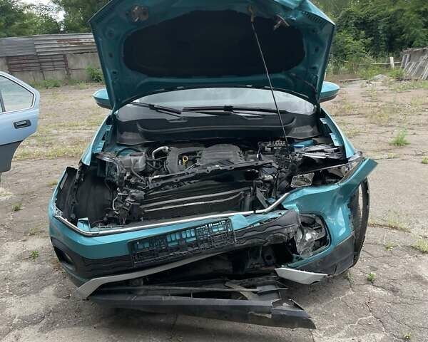 Синій Фольксваген T-Cross, об'ємом двигуна 1 л та пробігом 19 тис. км за 14500 $, фото 9 на Automoto.ua