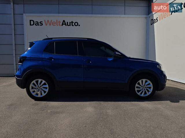 Фольксваген T-Cross 2021 в Кропивницком (Кировограде) на Automoto.ua Синий Фольксваген T-Cross, объемом двигателя 1 л и пробегом 25 тыс. км за 17083 $, фото 5 на Automoto.ua
