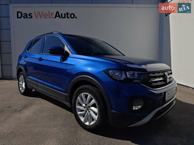 Синий Фольксваген T-Cross, объемом двигателя 1 л и пробегом 25 тыс. км за 17787 $, фото 6 на Automoto.ua