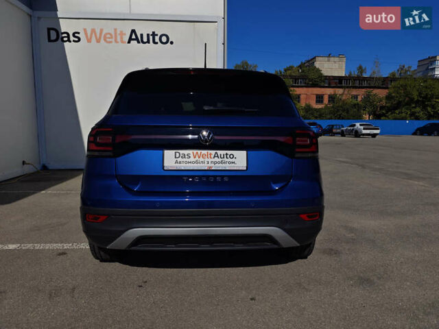 Фольксваген T-Cross 2021 в Кропивницком (Кировограде) на Automoto.ua Синий Фольксваген T-Cross, объемом двигателя 1 л и пробегом 25 тыс. км за 17083 $, фото 3 на Automoto.ua