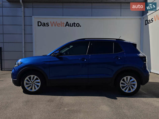 Фольксваген T-Cross 2021 в Кропивницком (Кировограде) на Automoto.ua Синий Фольксваген T-Cross, объемом двигателя 1 л и пробегом 25 тыс. км за 17083 $, фото 1 на Automoto.ua