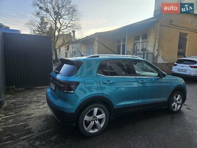 Синий Фольксваген T-Cross, объемом двигателя 1 л и пробегом 57 тыс. км за 19500 $, фото 3 на Automoto.ua