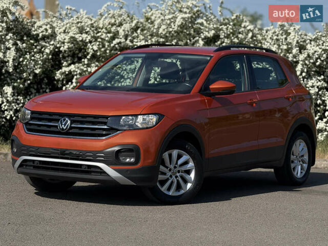 Помаранчевий Фольксваген T-Cross, об'ємом двигуна 1 л та пробігом 79 тис. км за 18500 $, фото 1 на Automoto.ua