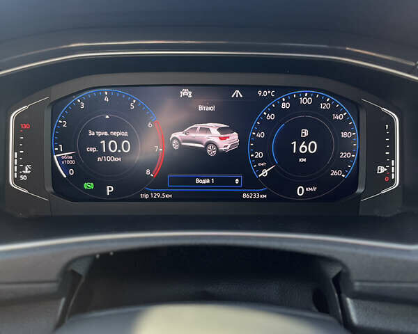 Серый Фольксваген Ти-Рок, объемом двигателя 1.5 л и пробегом 86 тыс. км за 21500 $, фото 11 на Automoto.ua