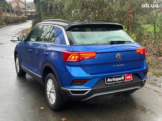 Синий Фольксваген Ти-Рок, объемом двигателя 1.5 л и пробегом 120 тыс. км за 21490 $, фото 7 на Automoto.ua