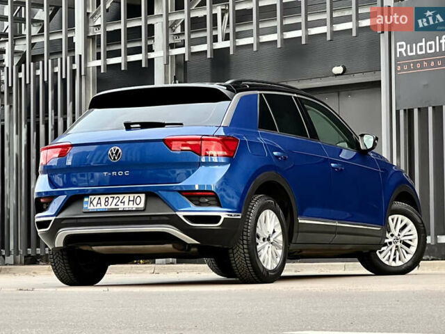 Синий Фольксваген Ти-Рок, объемом двигателя 1.5 л и пробегом 39 тыс. км за 23500 $, фото 2 на Automoto.ua