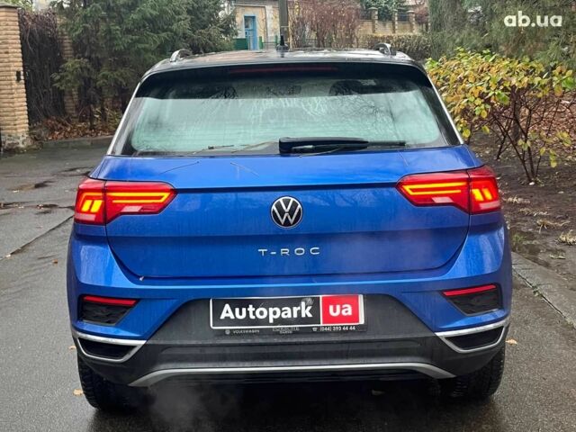 Синий Фольксваген Ти-Рок, объемом двигателя 1.5 л и пробегом 120 тыс. км за 21490 $, фото 9 на Automoto.ua
