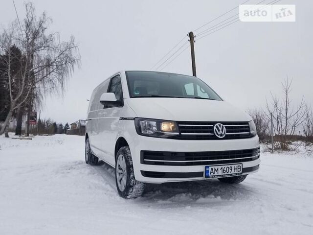 Білий Фольксваген T6 (Transporter) груз, об'ємом двигуна 2 л та пробігом 214 тис. км за 19800 $, фото 1 на Automoto.ua