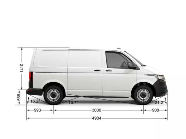 Фольксваген T6 (Transporter) груз, об'ємом двигуна 1.97 л та пробігом 0 тис. км за 42067 $, фото 14 на Automoto.ua