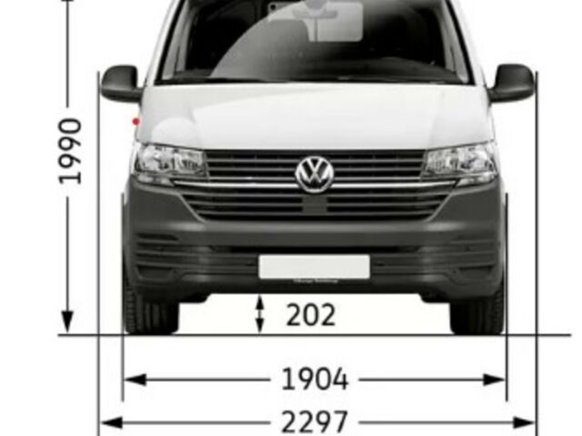 Фольксваген T6 (Transporter) груз, объемом двигателя 1.97 л и пробегом 0 тыс. км за 35813 $, фото 19 на Automoto.ua