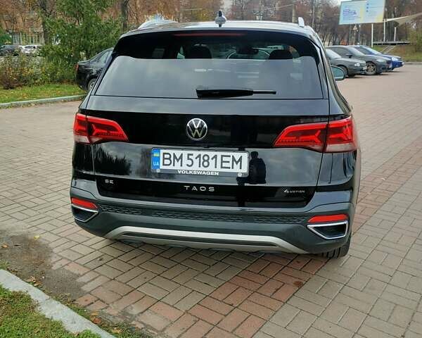 Черный Фольксваген Таос, объемом двигателя 1.5 л и пробегом 55 тыс. км за 20500 $, фото 9 на Automoto.ua