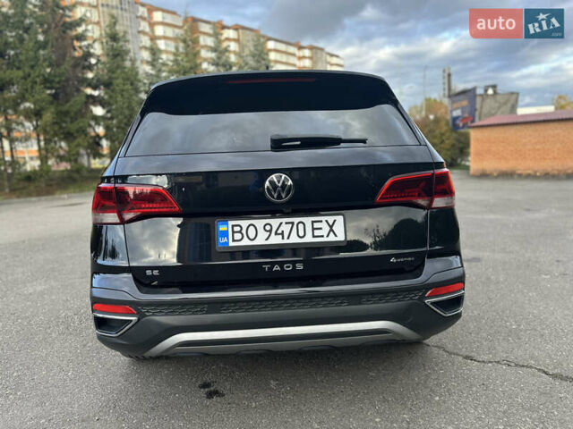 Черный Фольксваген Таос, объемом двигателя 1.5 л и пробегом 77 тыс. км за 18800 $, фото 5 на Automoto.ua