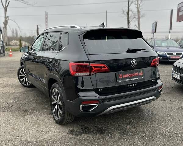 Черный Фольксваген Таос, объемом двигателя 1.5 л и пробегом 55 тыс. км за 19500 $, фото 9 на Automoto.ua