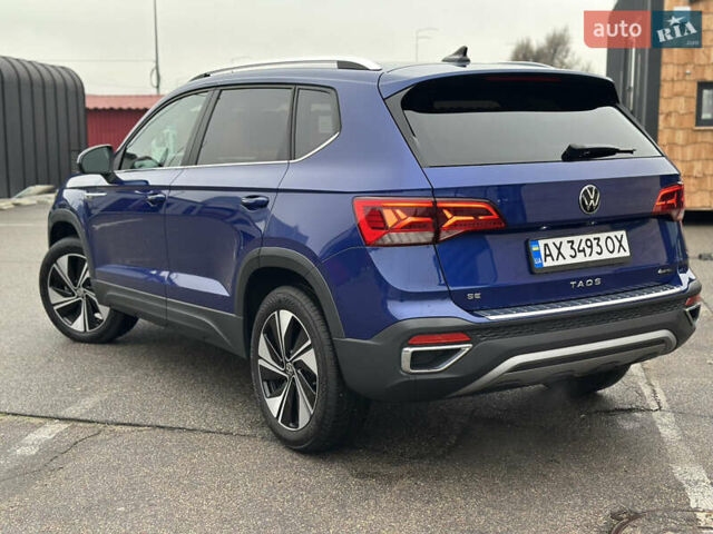Синий Фольксваген Таос, объемом двигателя 1.5 л и пробегом 7 тыс. км за 22900 $, фото 11 на Automoto.ua