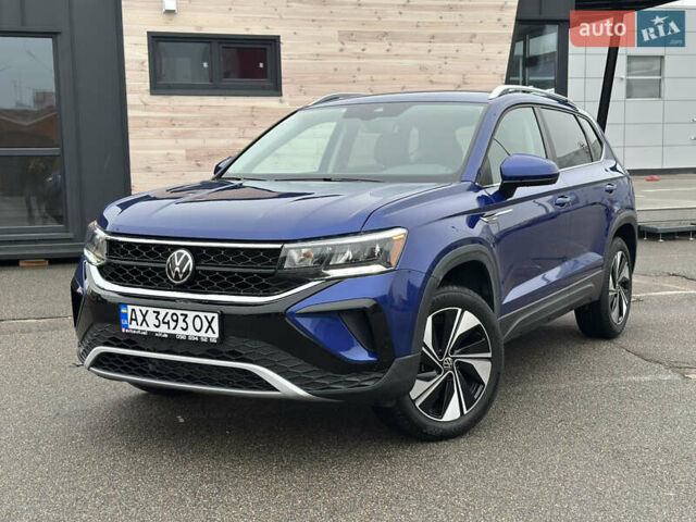 Синий Фольксваген Таос, объемом двигателя 1.5 л и пробегом 7 тыс. км за 22900 $, фото 1 на Automoto.ua