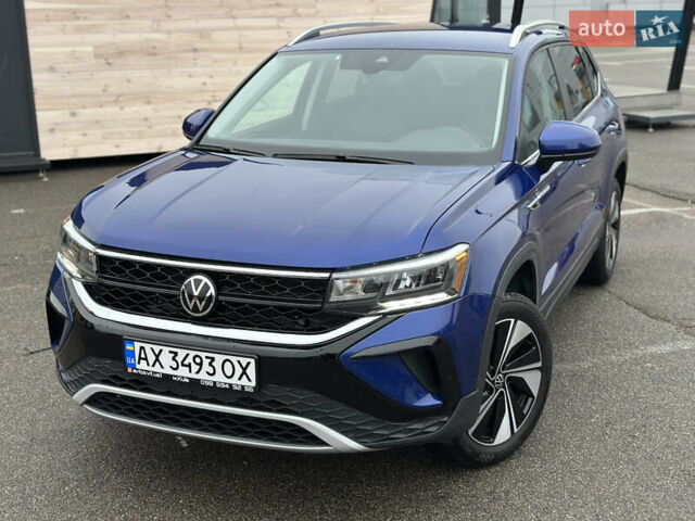 Синий Фольксваген Таос, объемом двигателя 1.5 л и пробегом 7 тыс. км за 22900 $, фото 2 на Automoto.ua