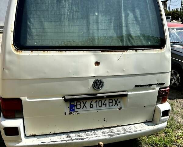 Белый Фольксваген Transporter, объемом двигателя 1.9 л и пробегом 322 тыс. км за 3000 $, фото 5 на Automoto.ua