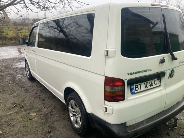 Білий Фольксваген Transporter, об'ємом двигуна 1.9 л та пробігом 469 тис. км за 6400 $, фото 5 на Automoto.ua