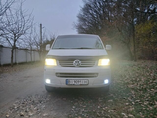 Белый Фольксваген Transporter, объемом двигателя 1.9 л и пробегом 530 тыс. км за 7200 $, фото 1 на Automoto.ua
