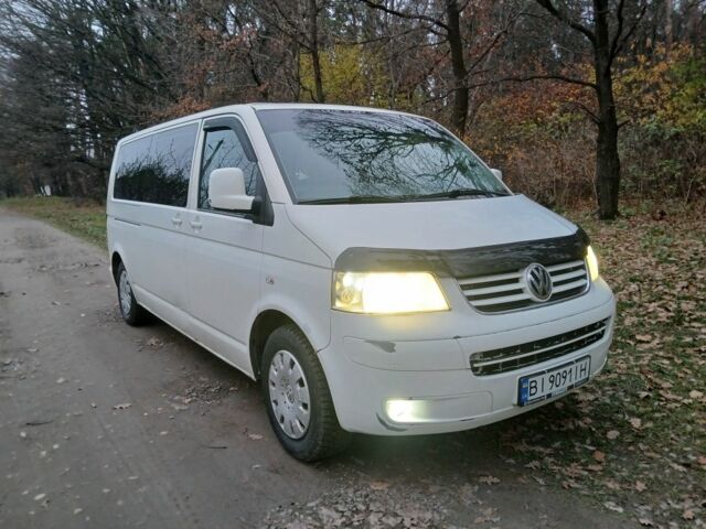 Белый Фольксваген Transporter, объемом двигателя 1.9 л и пробегом 530 тыс. км за 7200 $, фото 2 на Automoto.ua
