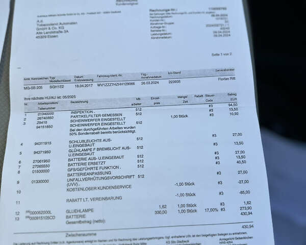 Білий Фольксваген Transporter, об'ємом двигуна 0 л та пробігом 236 тис. км за 15950 $, фото 35 на Automoto.ua