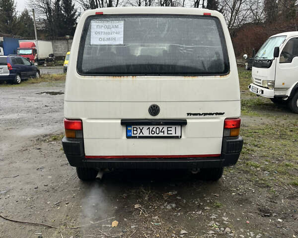 Белый Фольксваген Transporter, объемом двигателя 1.9 л и пробегом 380 тыс. км за 4000 $, фото 3 на Automoto.ua