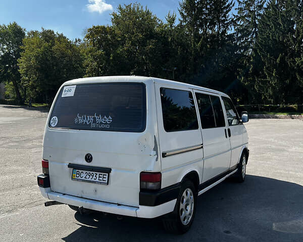 Білий Фольксваген Transporter, об'ємом двигуна 1.9 л та пробігом 390 тис. км за 4600 $, фото 2 на Automoto.ua