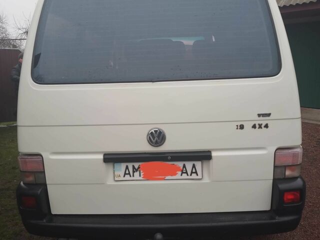 Белый Фольксваген Transporter, объемом двигателя 1.9 л и пробегом 320 тыс. км за 5300 $, фото 13 на Automoto.ua