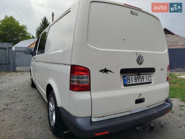 Белый Фольксваген Transporter, объемом двигателя 2.5 л и пробегом 242 тыс. км за 7000 $, фото 6 на Automoto.ua