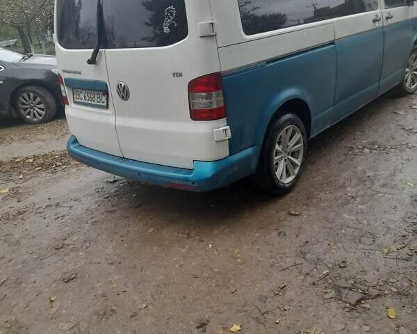 Белый Фольксваген Transporter, объемом двигателя 2.5 л и пробегом 433 тыс. км за 5000 $, фото 2 на Automoto.ua
