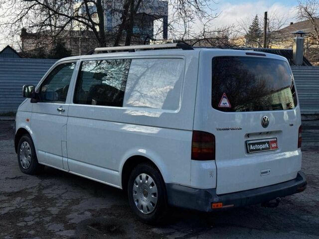 Белый Фольксваген Transporter, объемом двигателя 2.5 л и пробегом 281 тыс. км за 5990 $, фото 2 на Automoto.ua