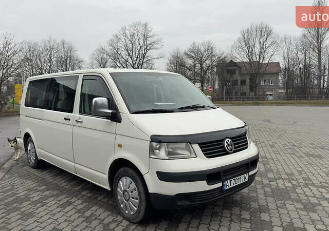 Белый Фольксваген Transporter, объемом двигателя 2.5 л и пробегом 287 тыс. км за 7800 $, фото 1 на Automoto.ua