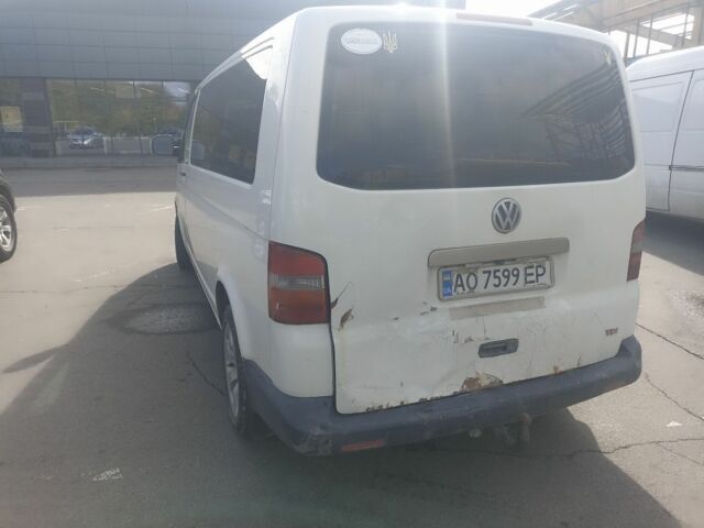 Білий Фольксваген Transporter, об'ємом двигуна 2.5 л та пробігом 320 тис. км за 4000 $, фото 5 на Automoto.ua