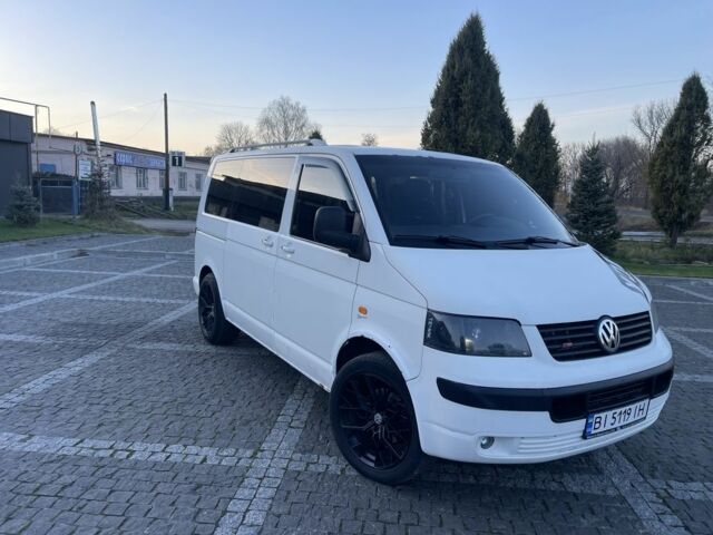 Белый Фольксваген Transporter, объемом двигателя 2.5 л и пробегом 445 тыс. км за 6500 $, фото 1 на Automoto.ua