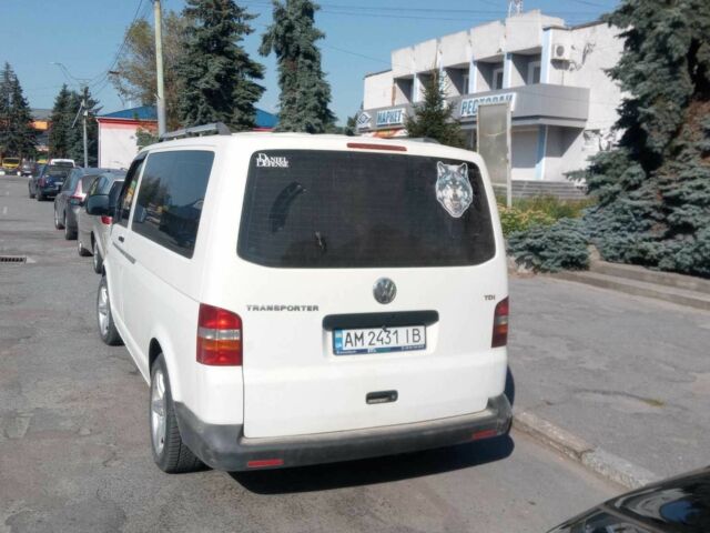 Белый Фольксваген Transporter, объемом двигателя 2.5 л и пробегом 360 тыс. км за 8300 $, фото 3 на Automoto.ua