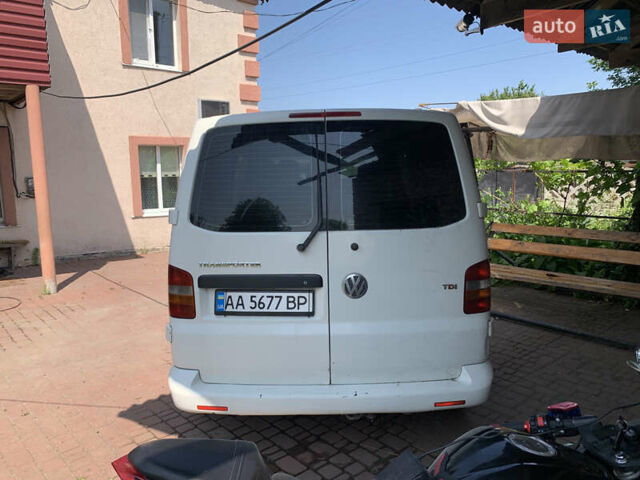 Белый Фольксваген Transporter, объемом двигателя 2.5 л и пробегом 313 тыс. км за 7300 $, фото 4 на Automoto.ua